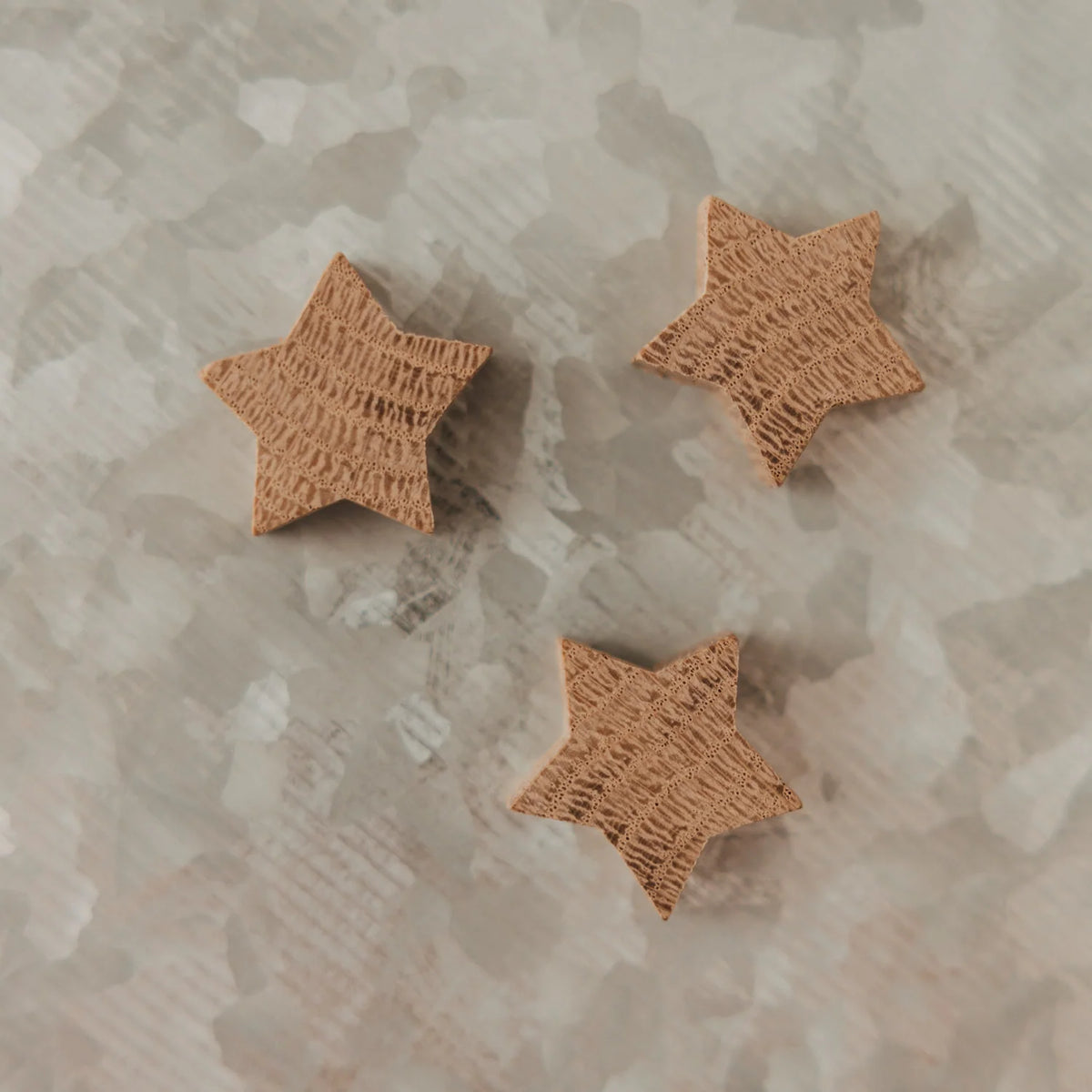 Eulenschnitt Magnete Holz Set/3 Stück STERN