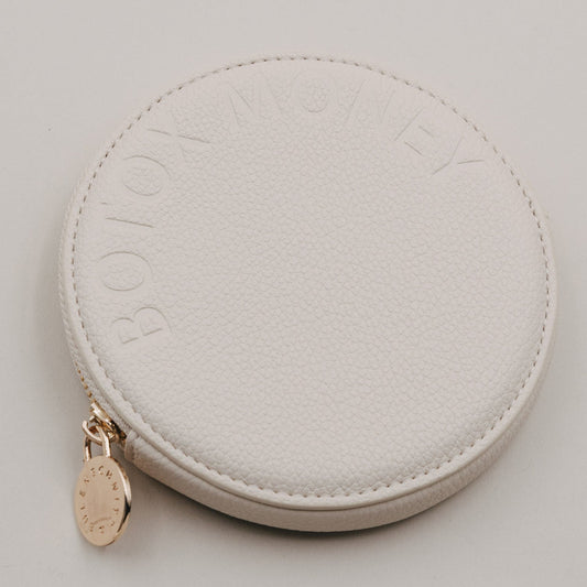 Eulenschnitt Portemonnaie BOTOX MONEY beige