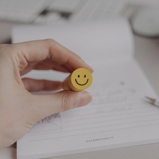 Eulenschnitt Radiergummi SMILEY