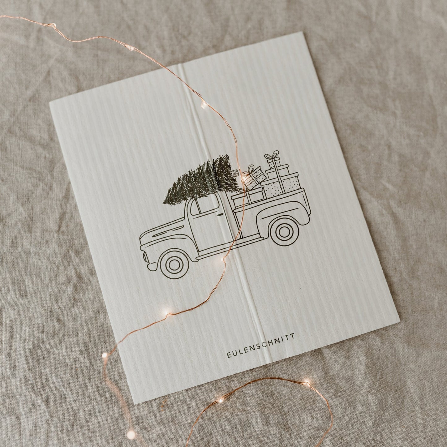 Schwammtuch WEIHNACHTSAUTO 3er Set