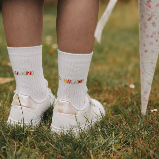 Eulenschnitt Socken SCHULKIND, verschiedene Größen