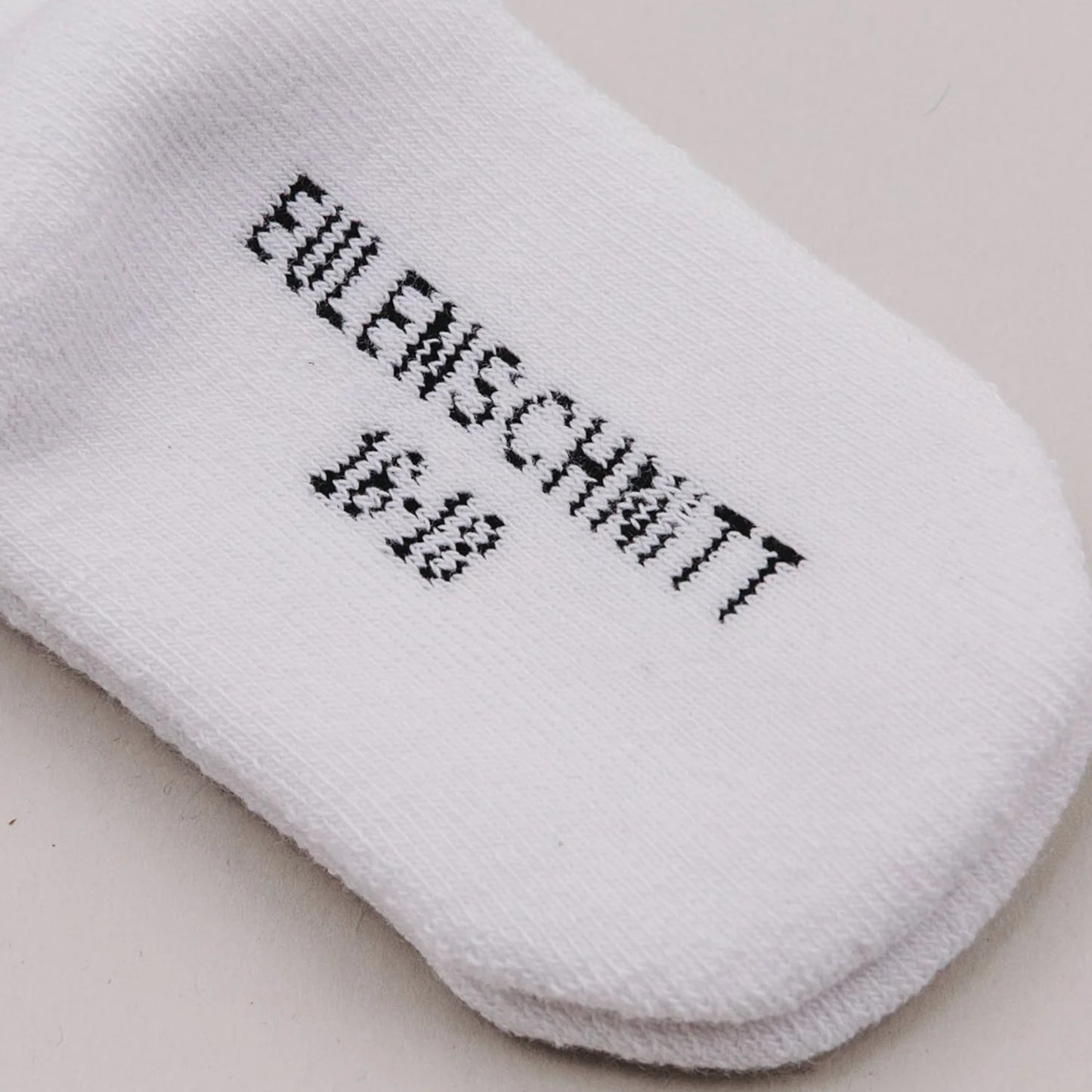 Eulenschnitt Baby Socken KLEINER BRUDER