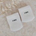 Eulenschnitt Baby Socken MINI