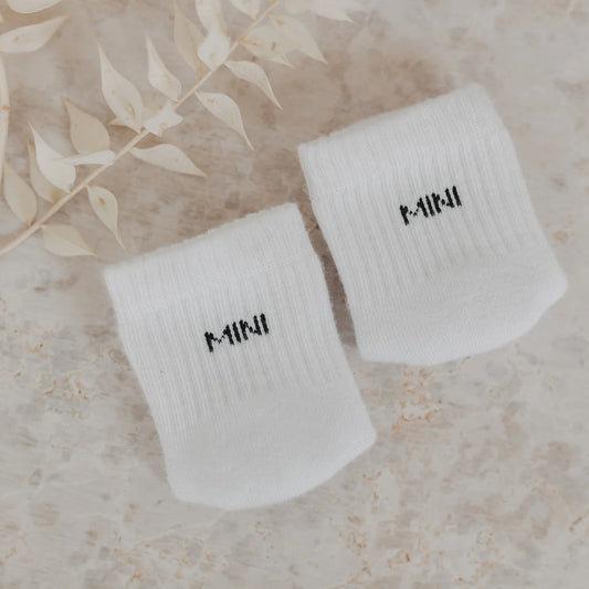 Eulenschnitt Baby Socken MINI