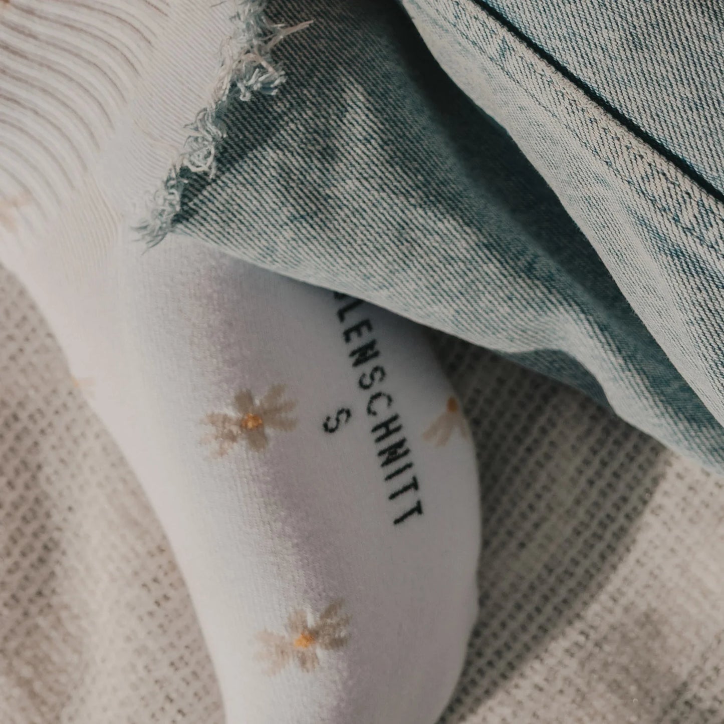 Eulenschnitt Socken DAISY allover