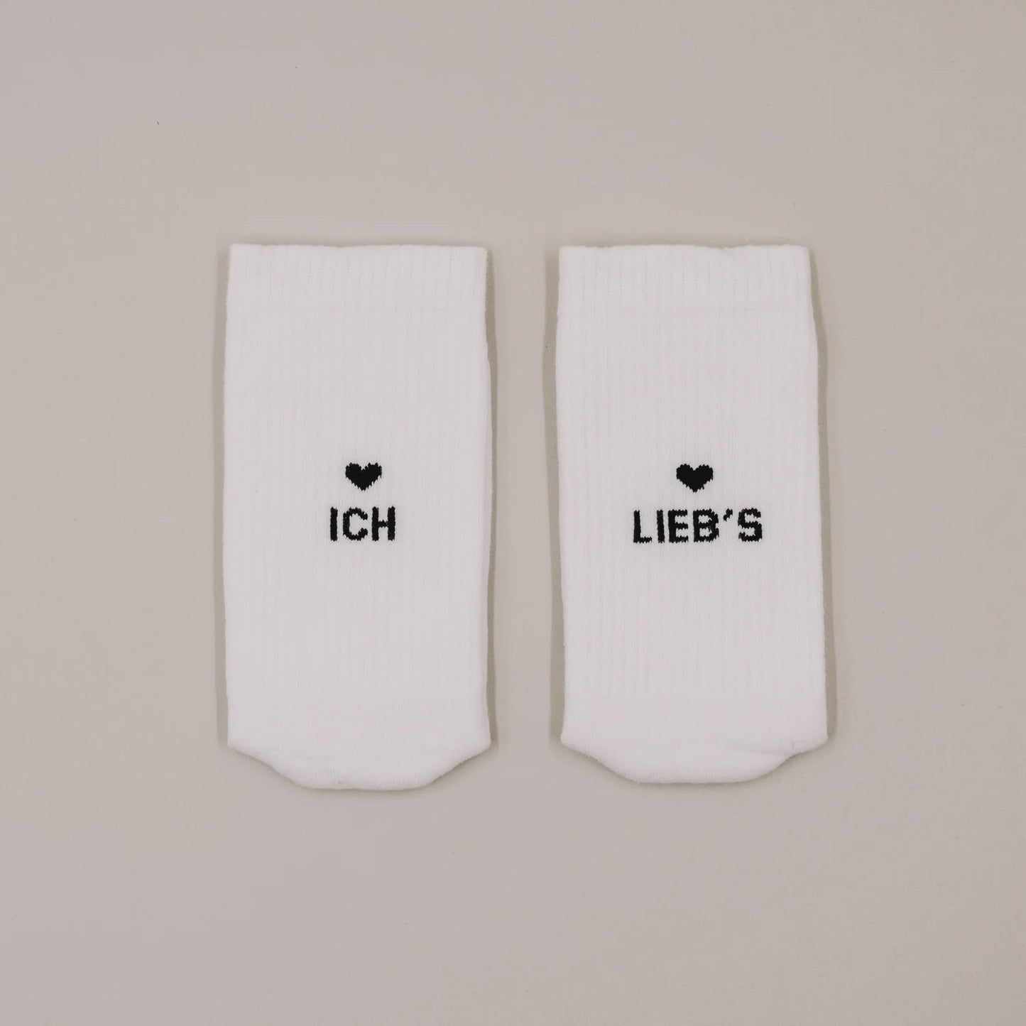 Eulenschnitt Socken ICH LIEB´S