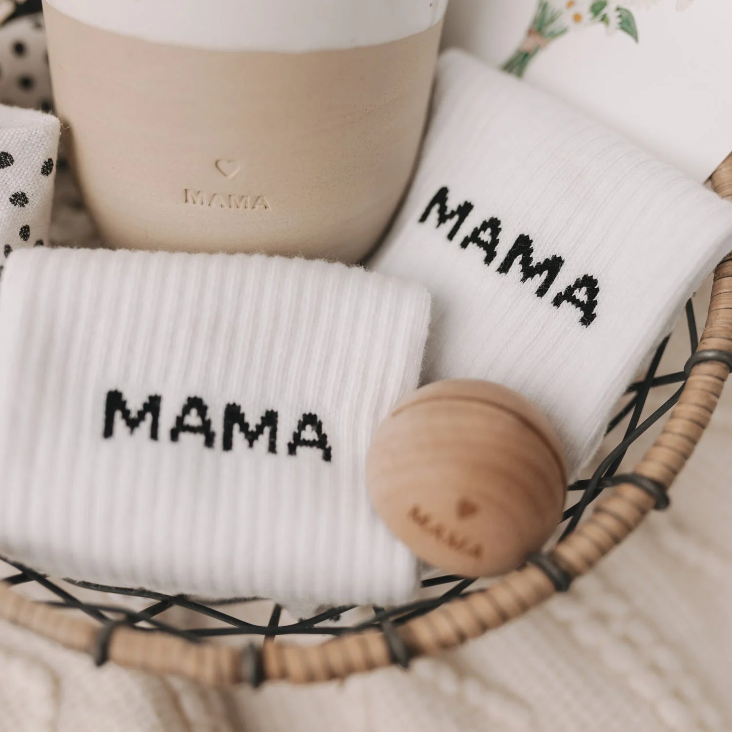 Eulenschnitt Socken MAMA