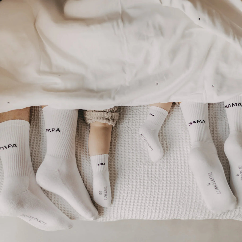 Eulenschnitt Socken PAPA