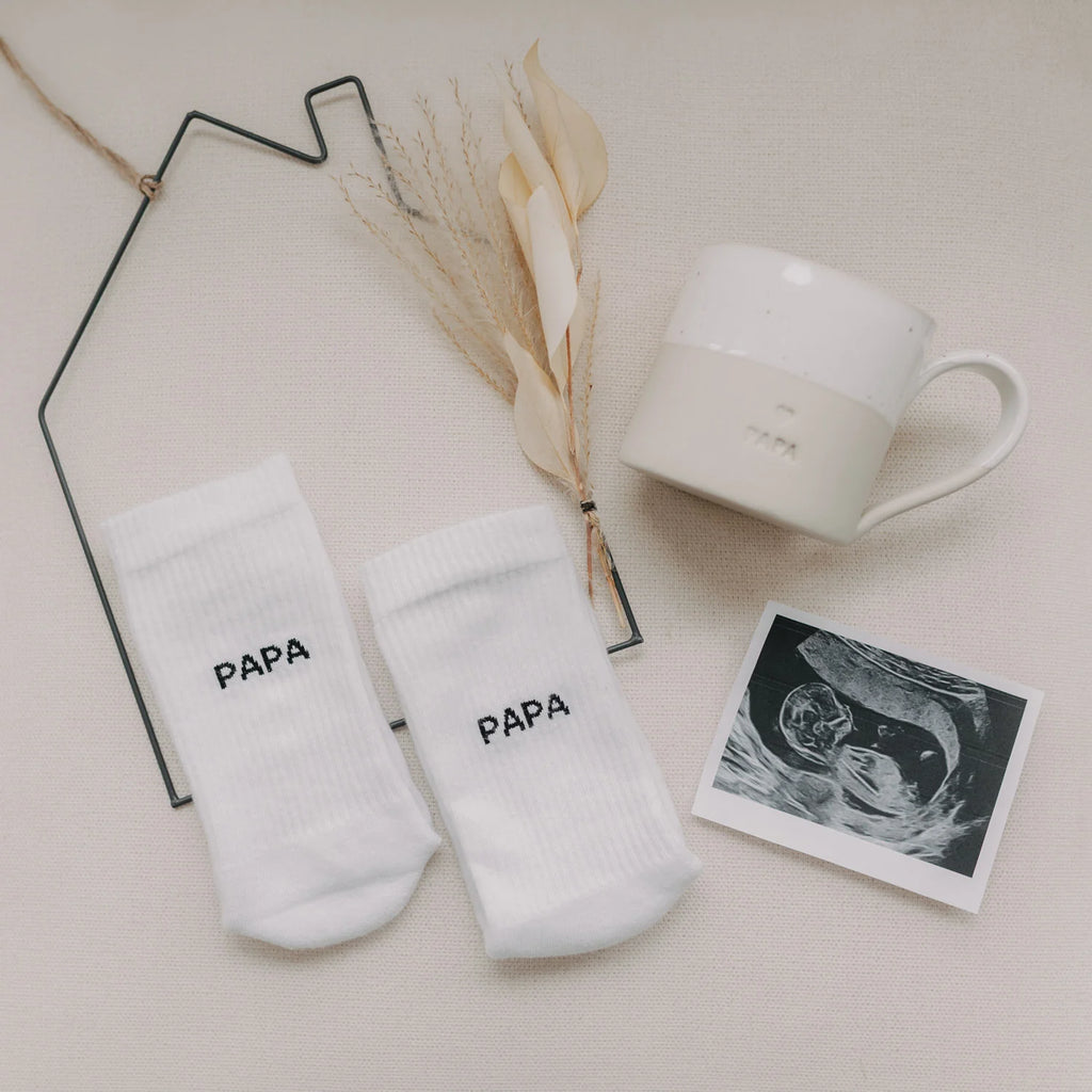 Eulenschnitt Socken PAPA