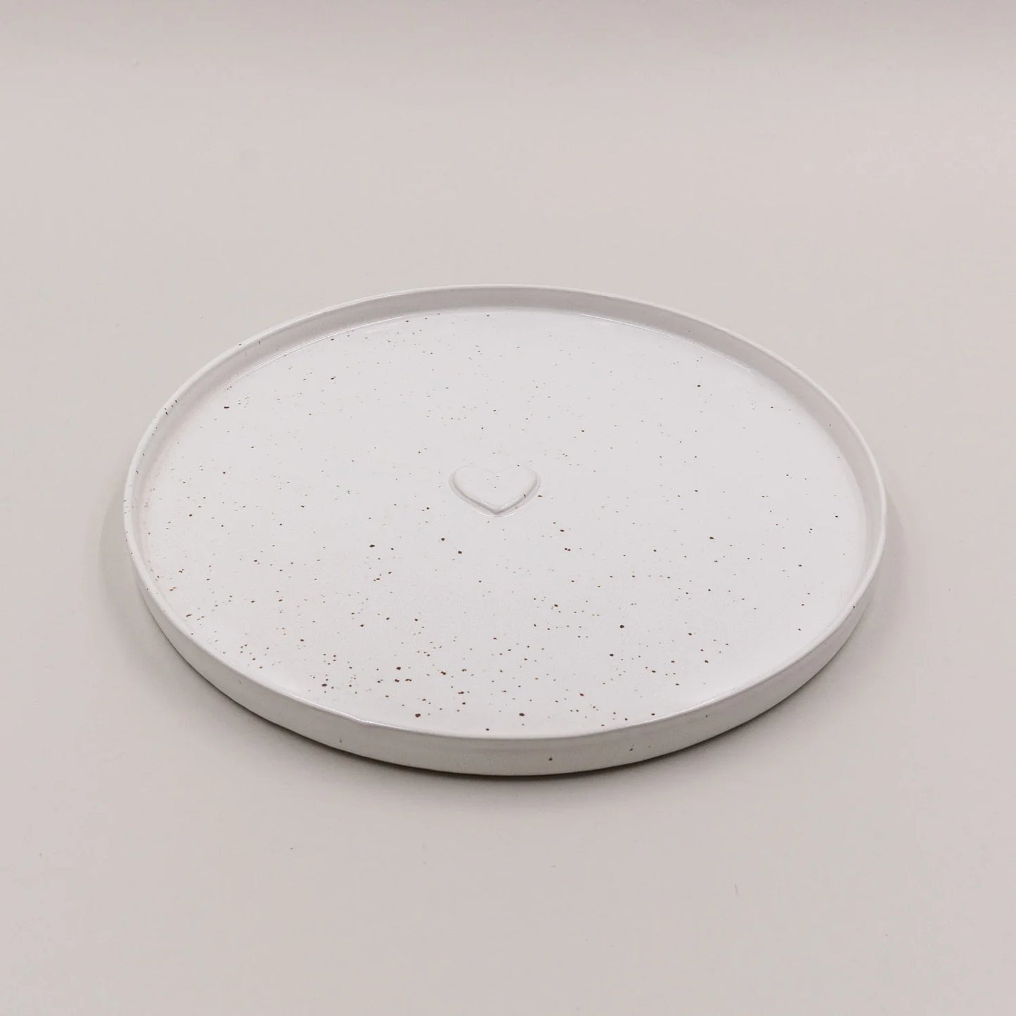 Eulenschnitt Teller / Tablett HERZ 27 cm