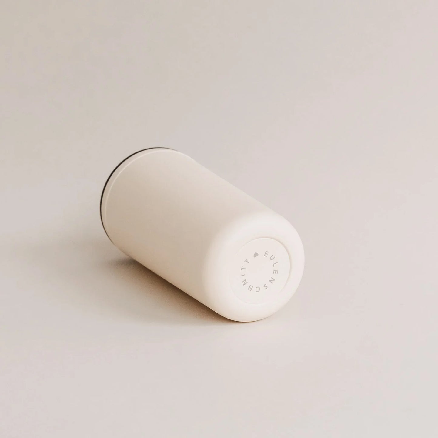 Eulenschnitt To Go Becher HERZ beige