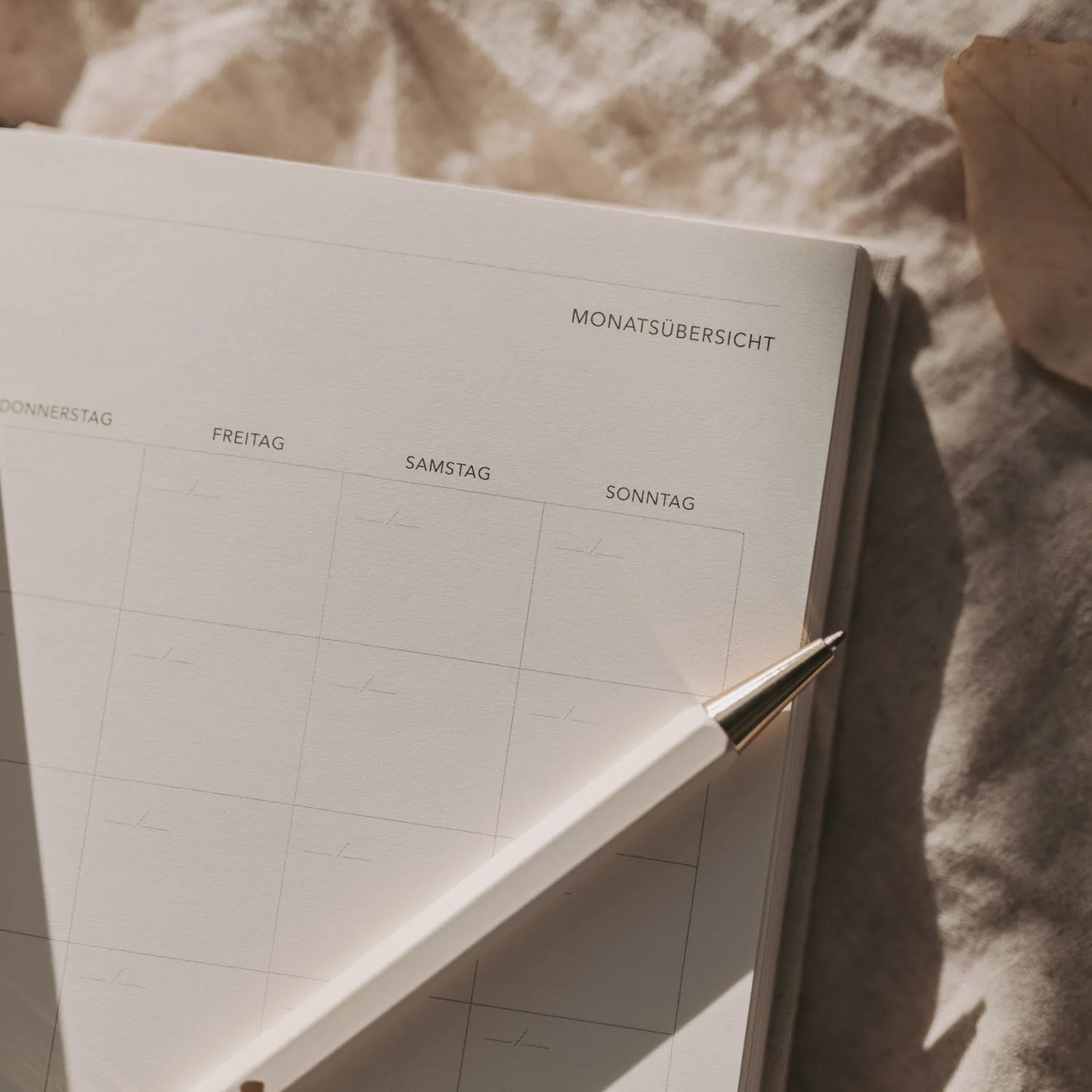 Eulenschnitt Terminkalender Journal NEUES GLÜCK