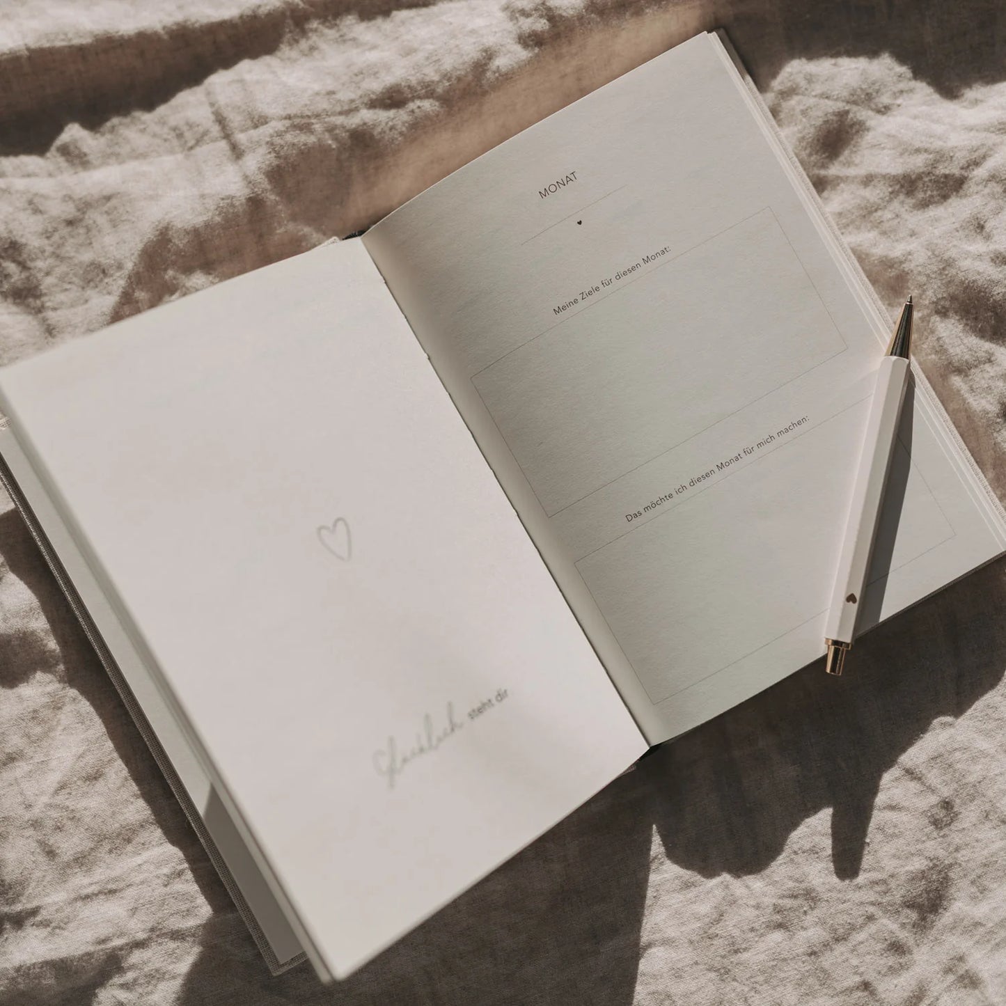 Eulenschnitt Terminkalender Journal NEUES GLÜCK