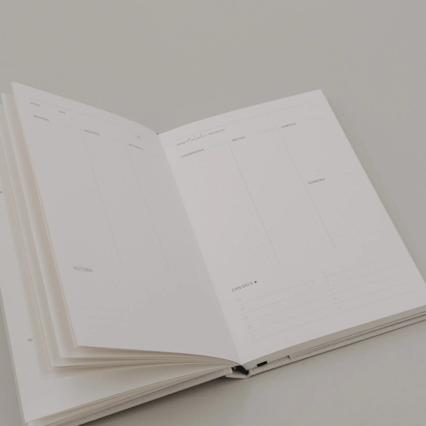 Eulenschnitt Terminkalender Journal NEUES GLÜCK