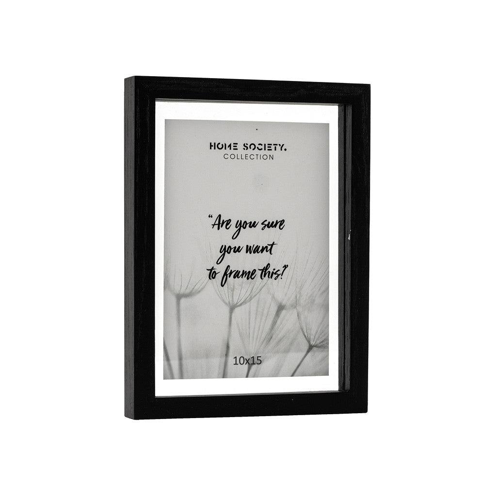 Bilderrahmen VISTA schwarz 14 x 19 cm