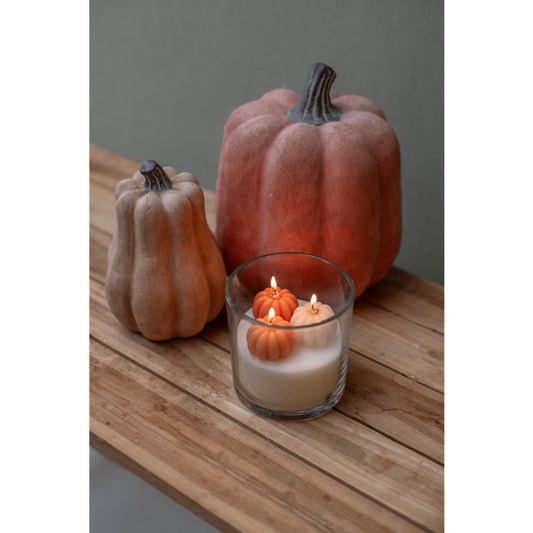 Kerze im Glas COZY PUMPKIN 10 cm