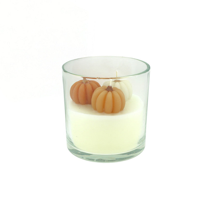Kerze im Glas COZY PUMPKIN 10 cm