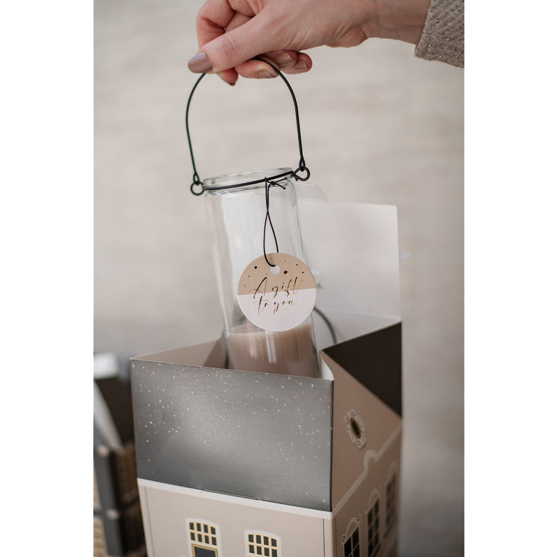 Geschenkverpackung HAUS SCANDI grün