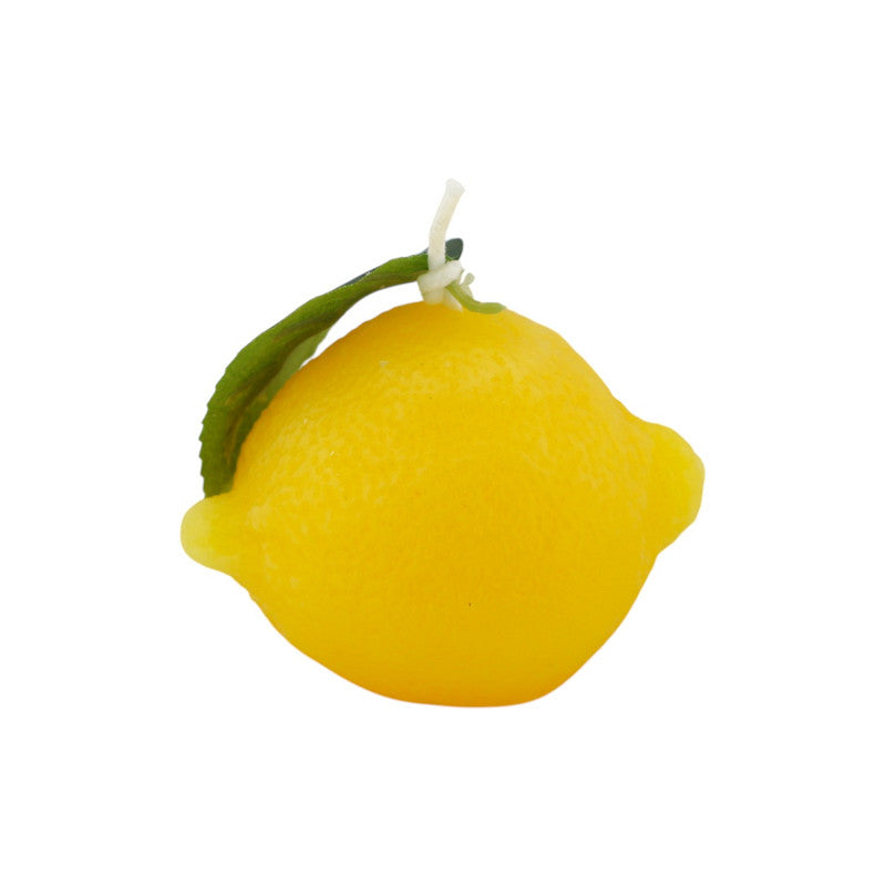 Kerze LEMON gelb