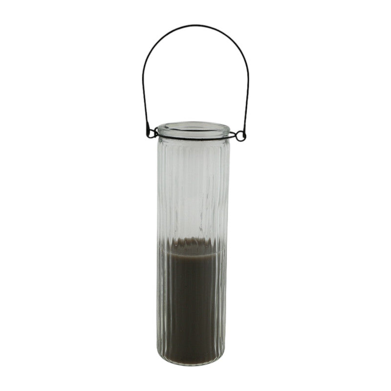 Kerze im Glas mit Aufhängung TUBE