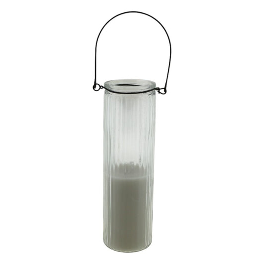 Kerze im Glas mit Aufhängung TUBE
