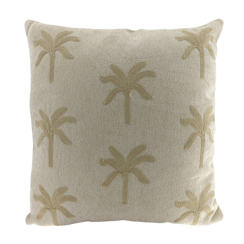Kissen PALMS beige 50 x 50 cm