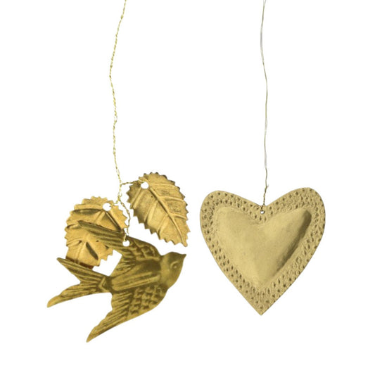 Metall Anhänger gold, verschiedene Ausführungen