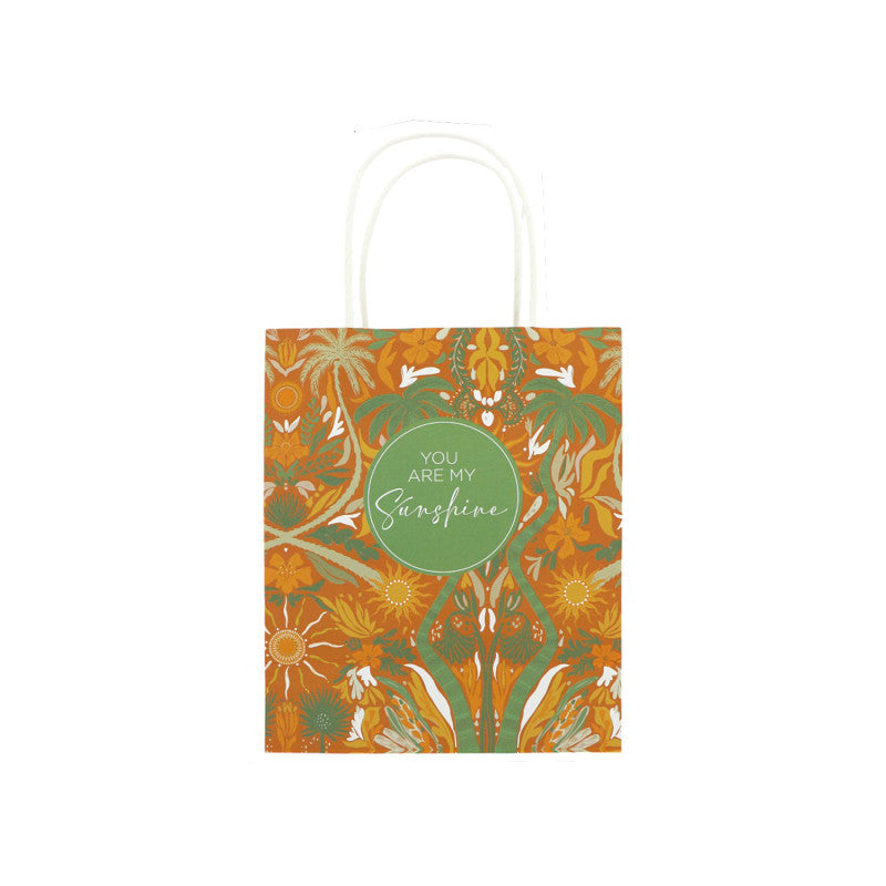 Geschenktüte SOMMER orange