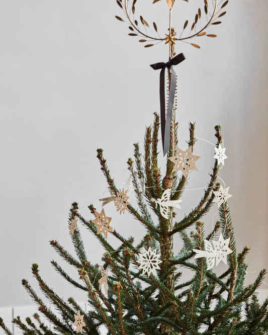 House Doctor Girlande FIGURE champganer gold