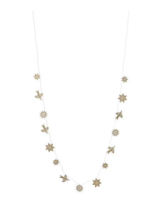 House Doctor Girlande FIGURE champganer gold