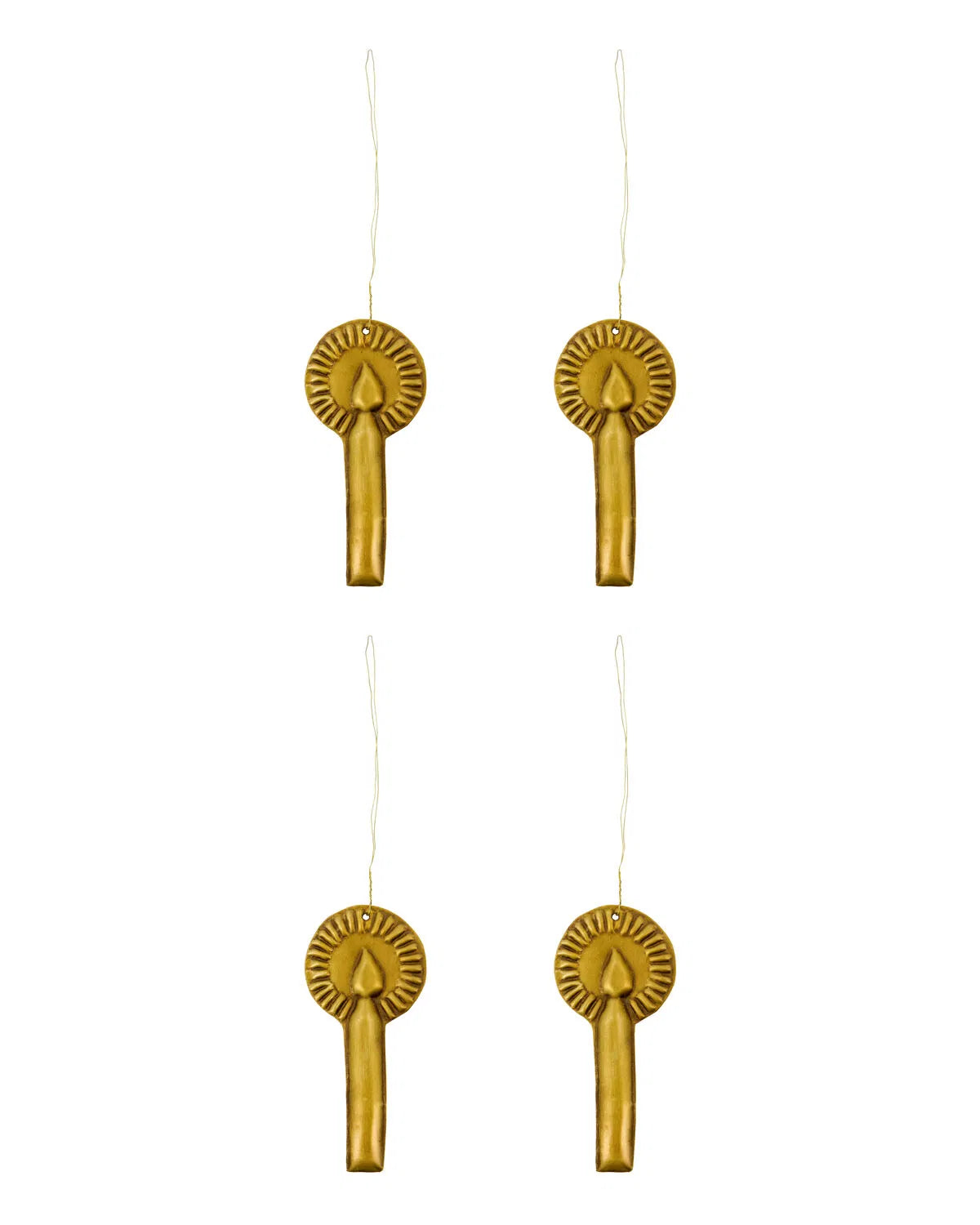 House Doctor Ornament GLORY gold 4 Stk.
