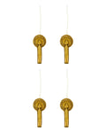 House Doctor Ornament GLORY gold 4 Stk.