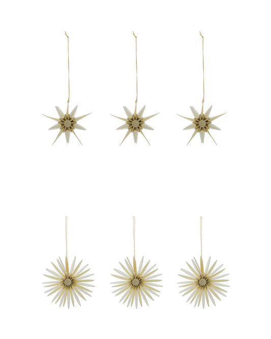 House Doctor Ornament STARI Sterne 6 Stk.