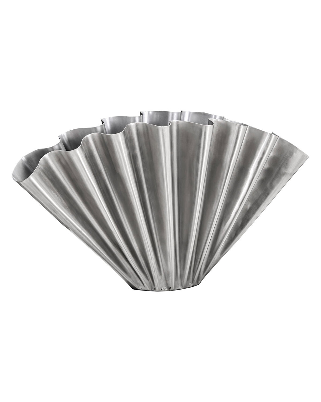 House Doctor Vase FLOOD antikes silber