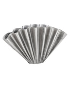House Doctor Vase FLOOD antikes silber
