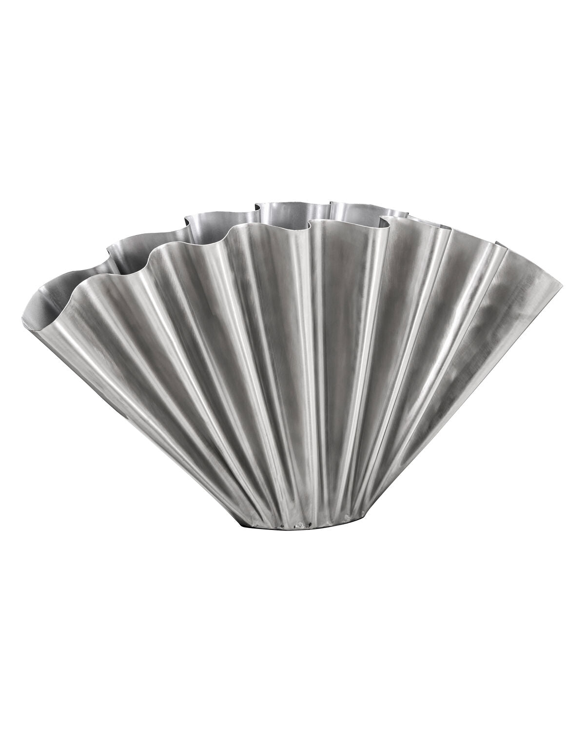 House Doctor Vase FLOOD antikes silber
