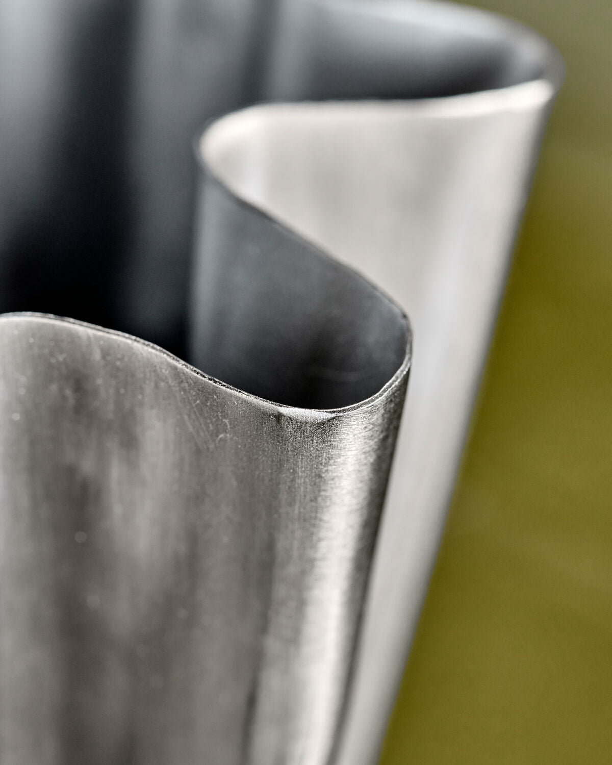 House Doctor Vase Flood klein silber finish