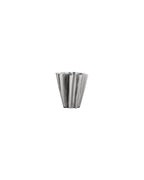 House Doctor Vase Flood klein silber finish