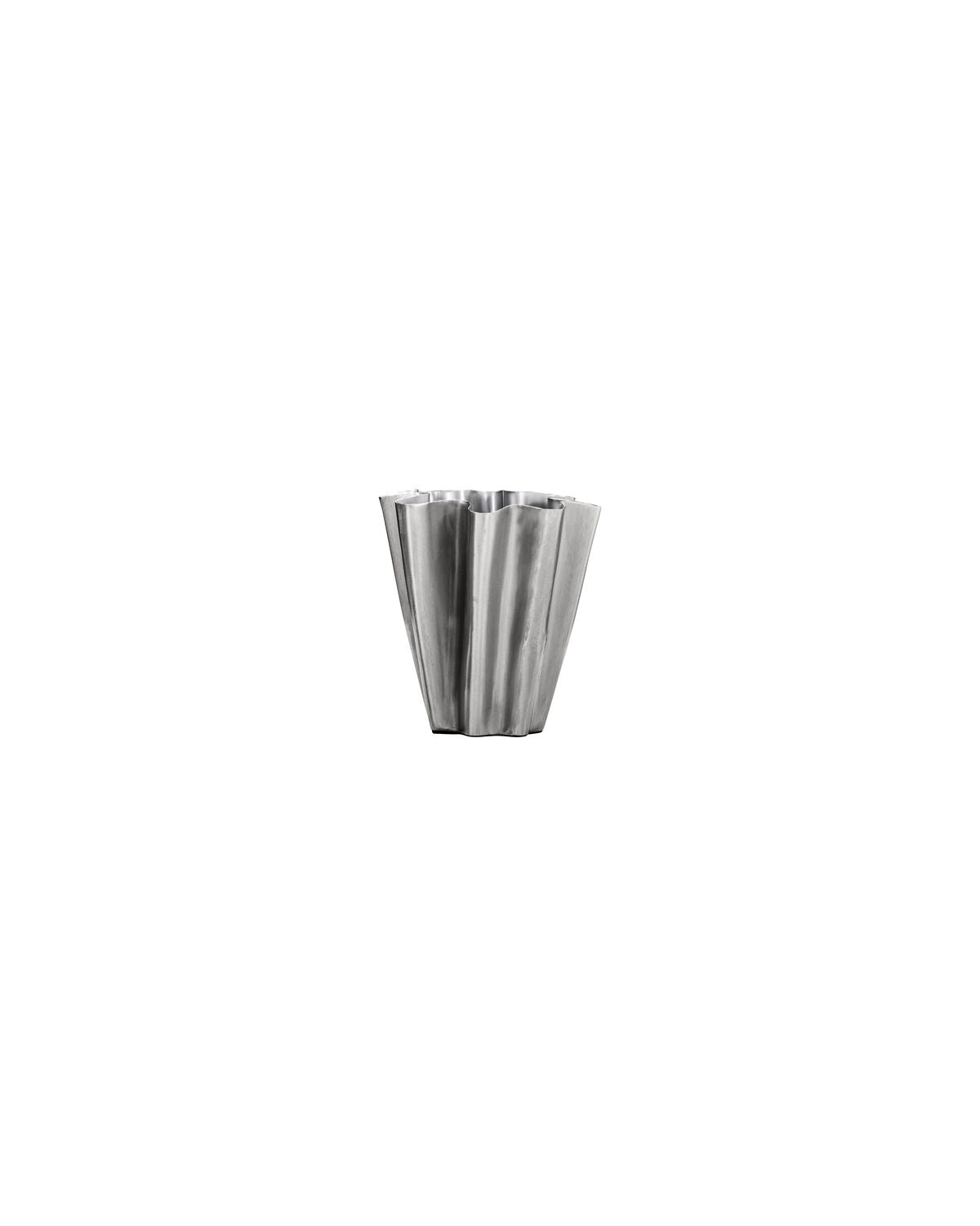 House Doctor Vase Flood klein silber finish