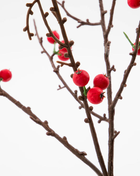 House Doctor Beerenzwei rot 97 cm