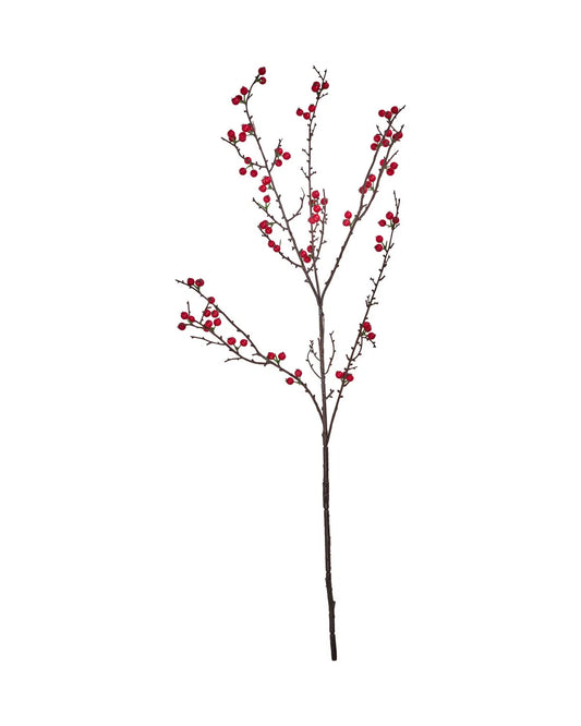 House Doctor Beerenzwei rot 97 cm