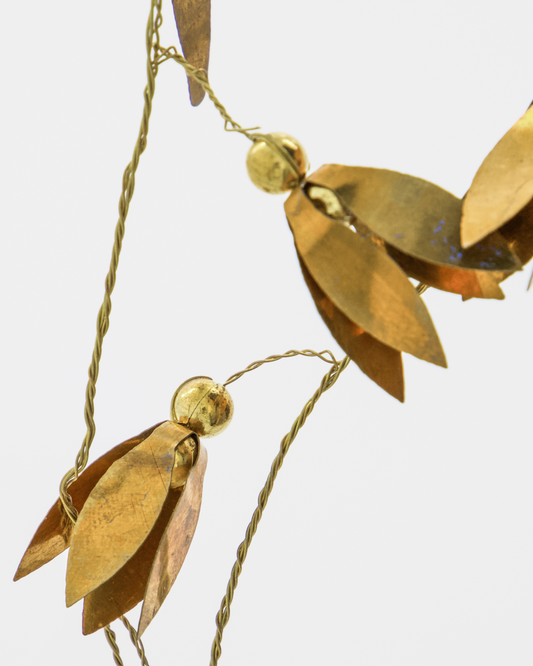 House Doctor Girlande SNOWDROP gold 150 cm