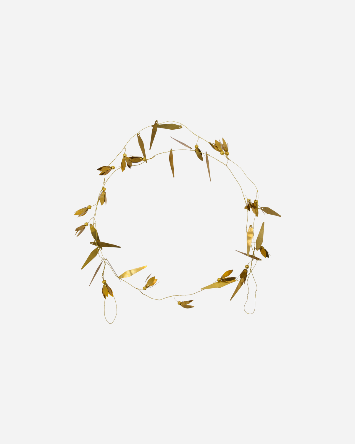 House Doctor Girlande SNOWDROP gold 150 cm