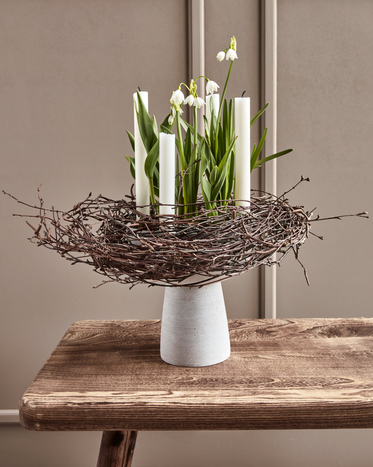 House Doctor Kerzenständer MARB Adventskranz