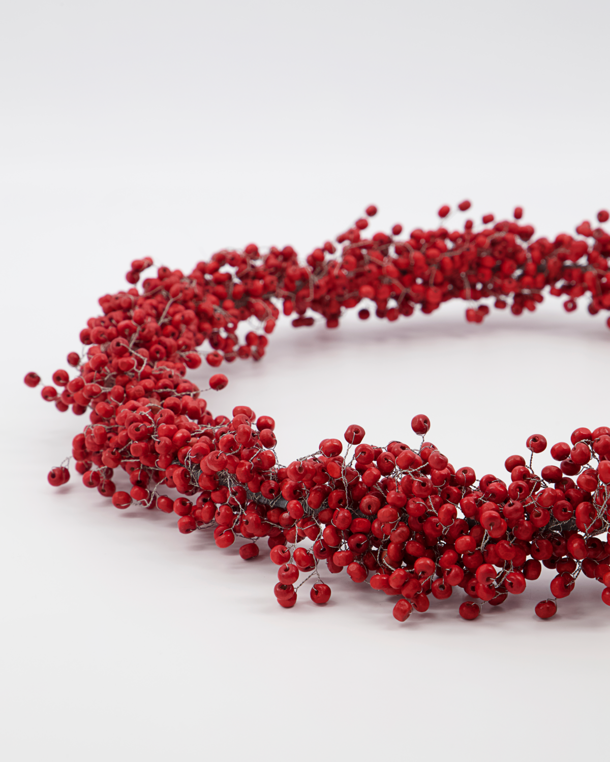 House Doctor Winterbeerenkranz rot