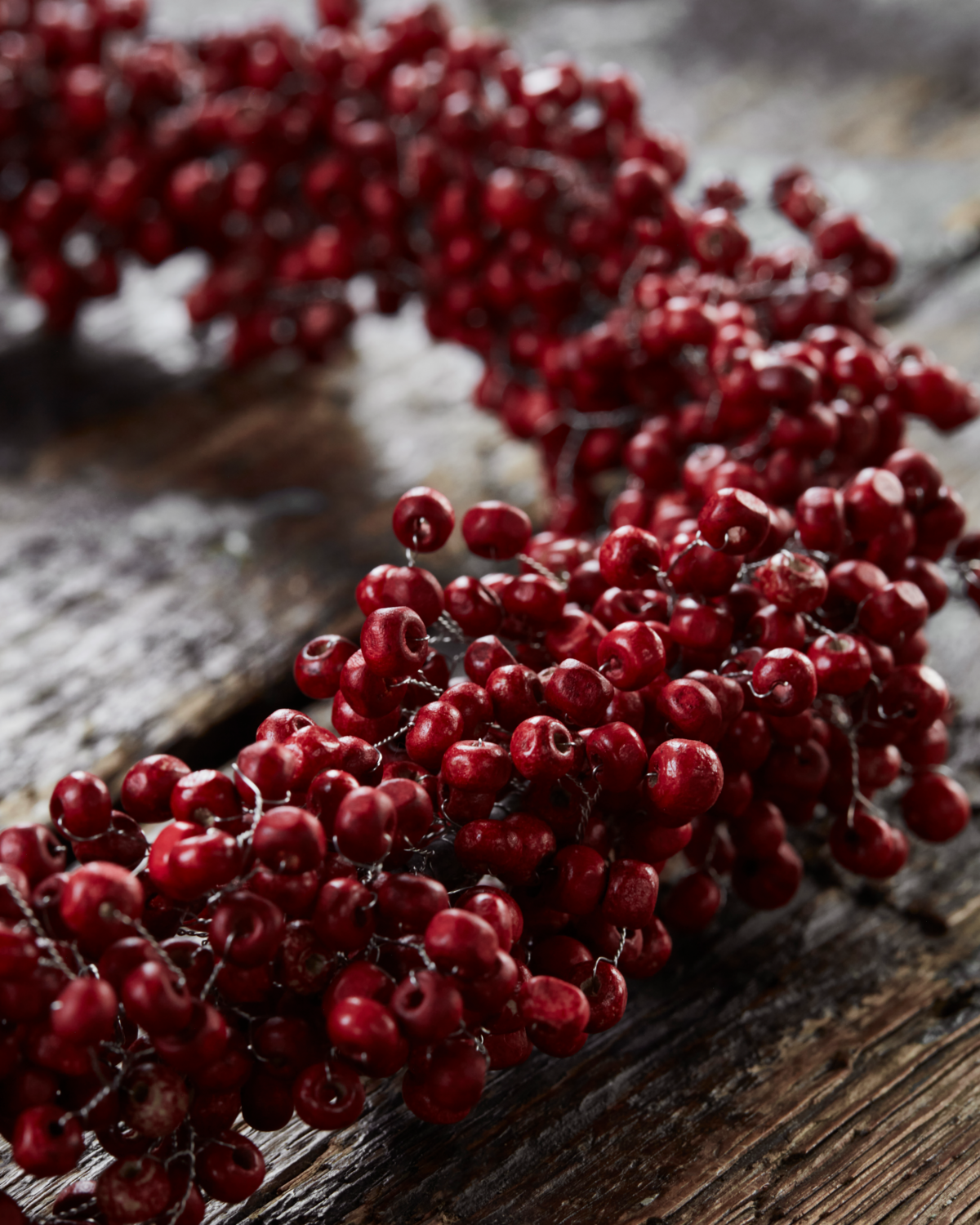 House Doctor Winterbeerenkranz rot