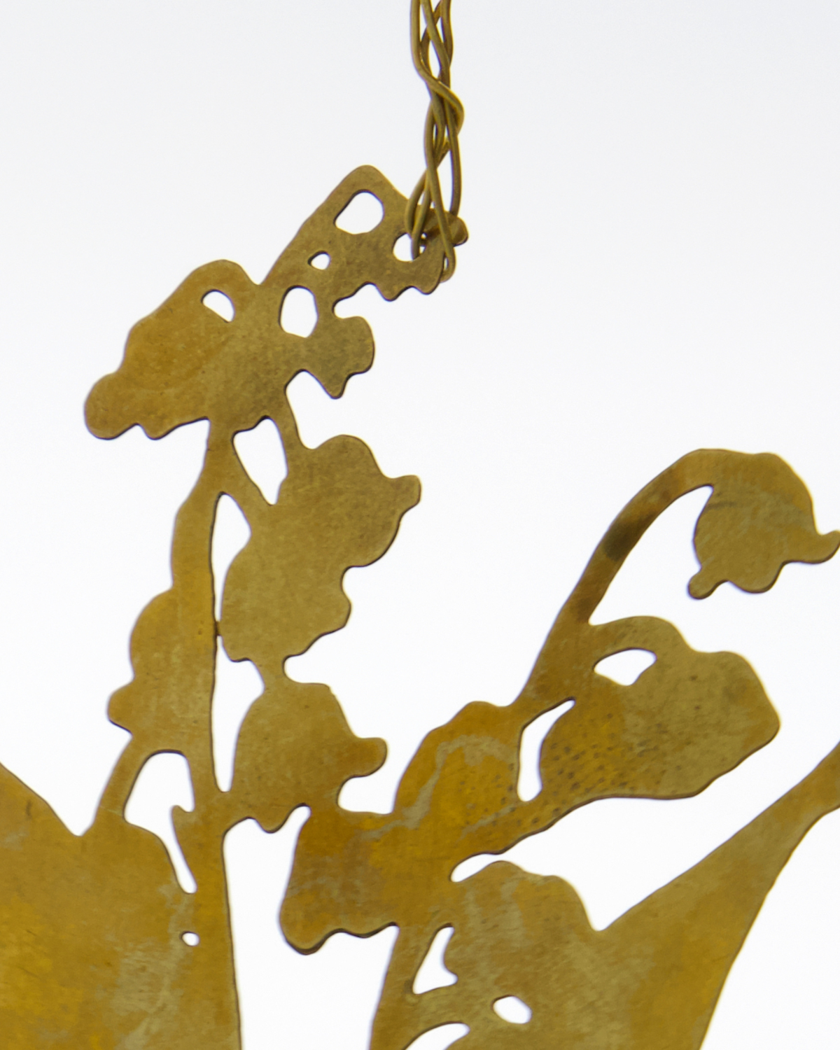 House Doctor Anhänger Schneeglöckchen LILLY 3er Set gold