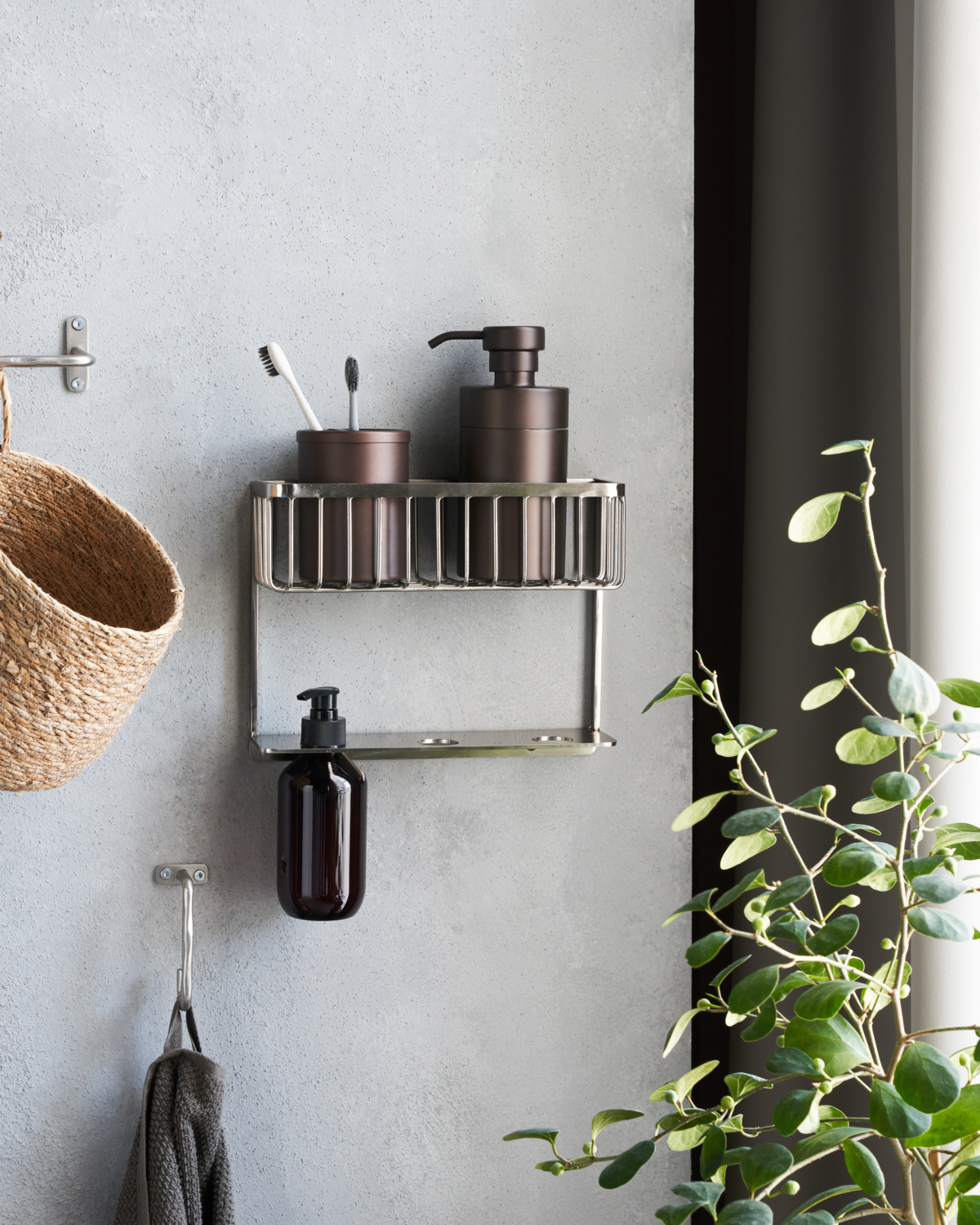 House Doctor Regal BATH, Silber