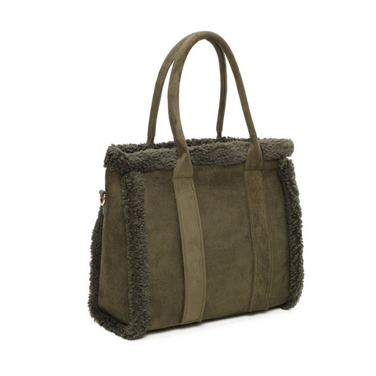 Handtasche TEDDY moos grün khaki