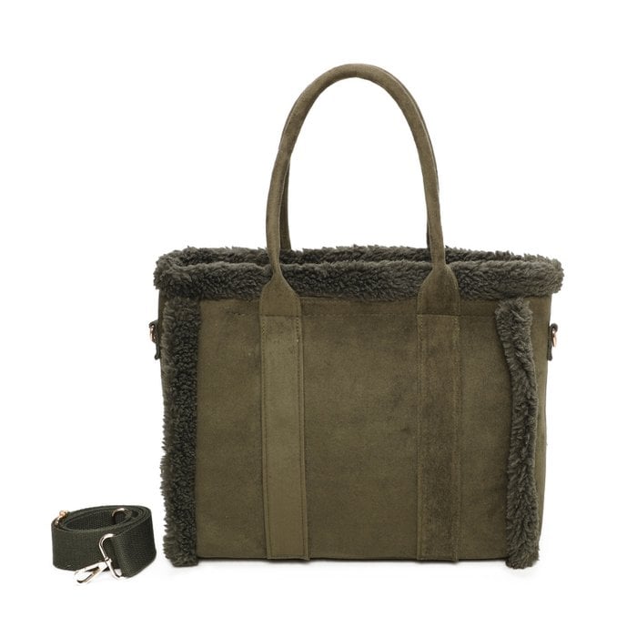 Handtasche TEDDY moos grün khaki